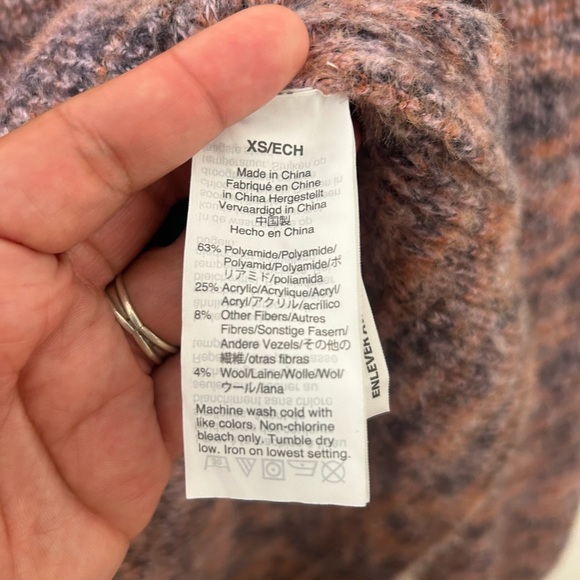 Women's Madewell Crewneck Wool Blend xs - Picture 4 of 6